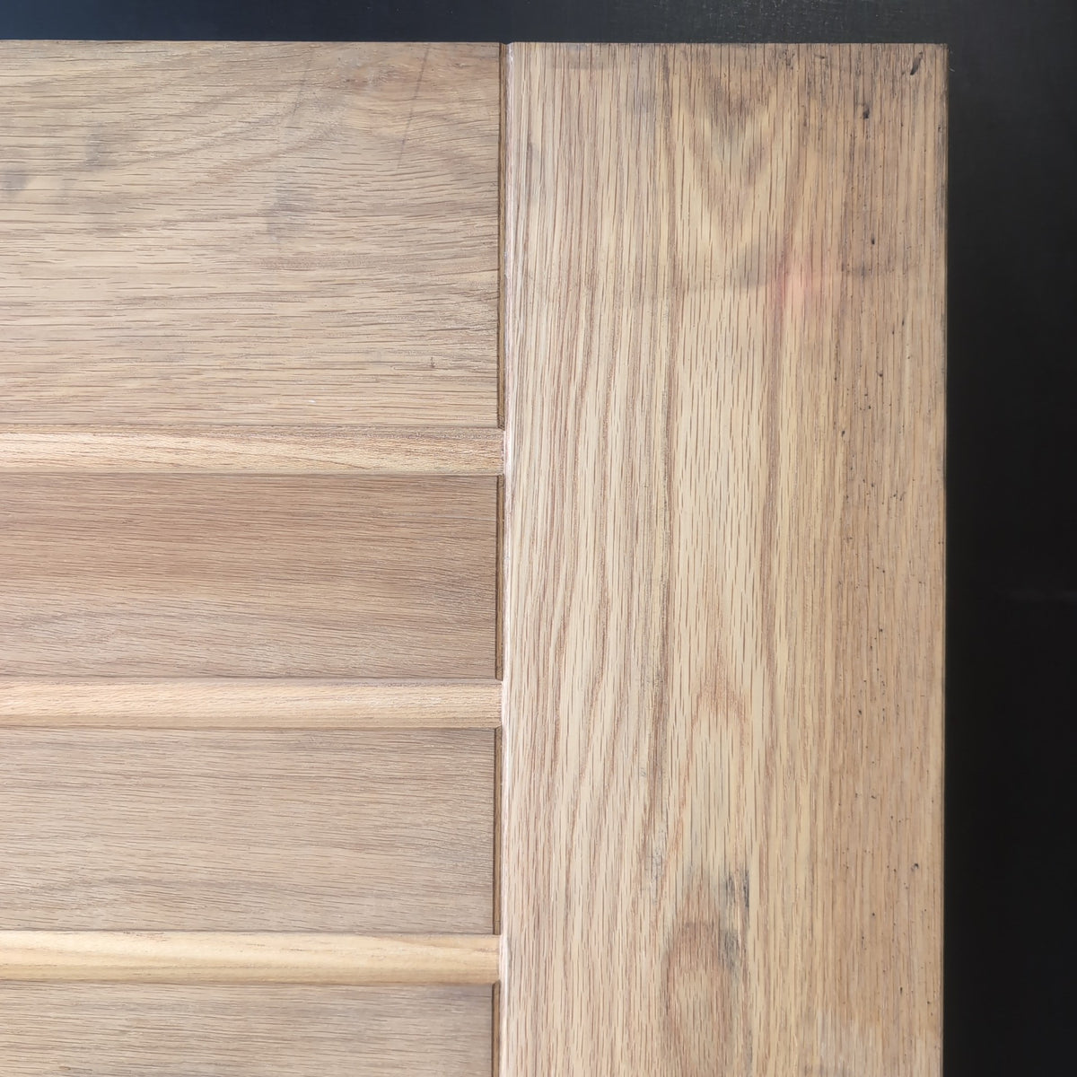 External Timber Door - 2040h x 1020w Solid Core w/ American Oak Veneer AWOWS19H *Factory 2nd* 30784