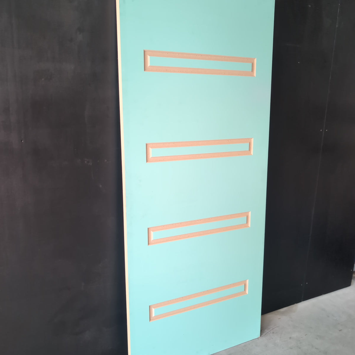 External Timber Door - 2040h x 870w Semi-solid Core (PURB 104) *Factory 2nd* 30785