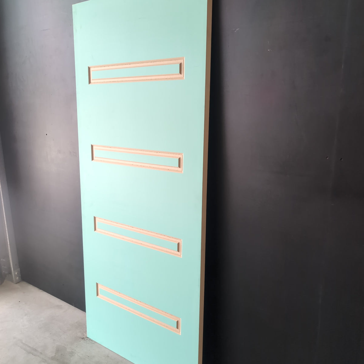 External Timber Door - 2040h x 870w Semi-solid Core (PURB 104) *Factory 2nd* 30785