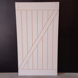 Internal Barn Door - 2150h x 1200w Semi-solid Core w/ Pattern (FBDS2) *Factory 2nd* 30789