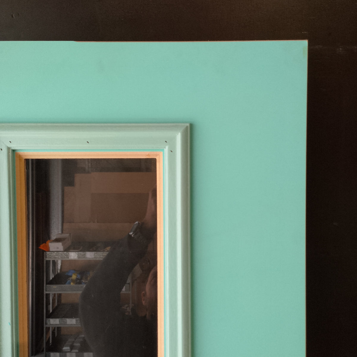 External Timber Door - 2340h x 920w Solid Core w/ 2 X Clear Glass (PCL4G) *Factory 2nd* 30793