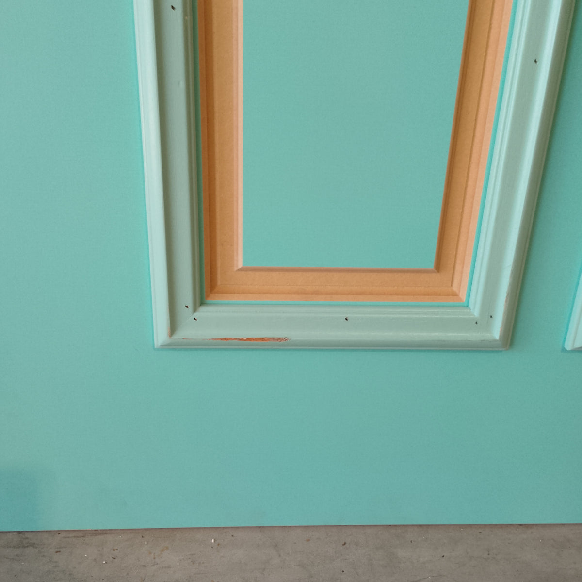 External Timber Door - 2340h x 920w Solid Core w/ 2 X Clear Glass (PCL4G) *Factory 2nd* 30793