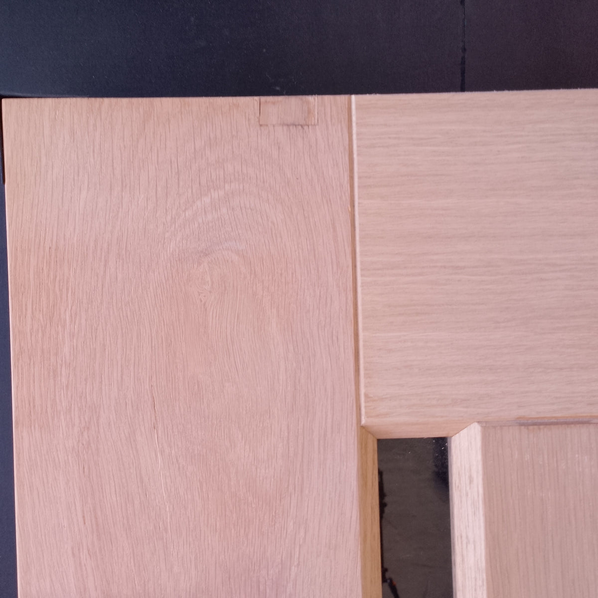 External Timber Door - 2340h x 1020w Solid Core w/ 5 X Clear Glass (AWOWS 5VG) *Factory 2nd* 30794