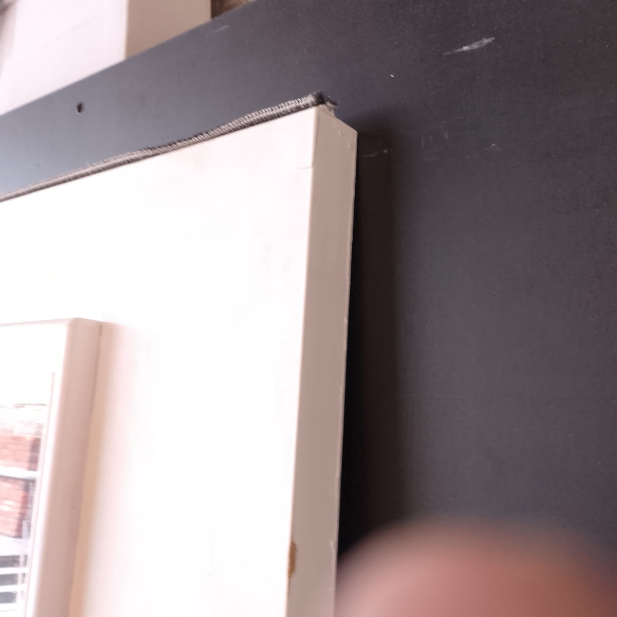 External Timber Door - 2340h x 1200w Solid Core w/ 1 X Clear Glass (PPEN 2G) *Factory 2nd* 30795