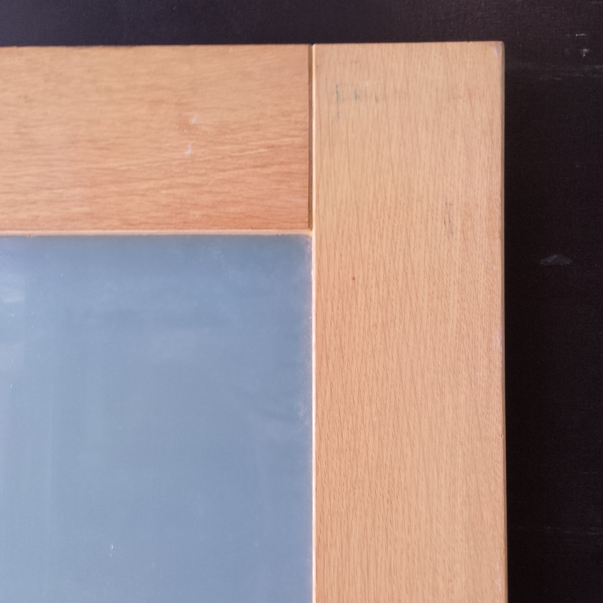Internal Timber Door - 2340h x 870w Semi-solid Core w/ Obscure Glass (AMOD1GT) *Factory 2nd* 30798