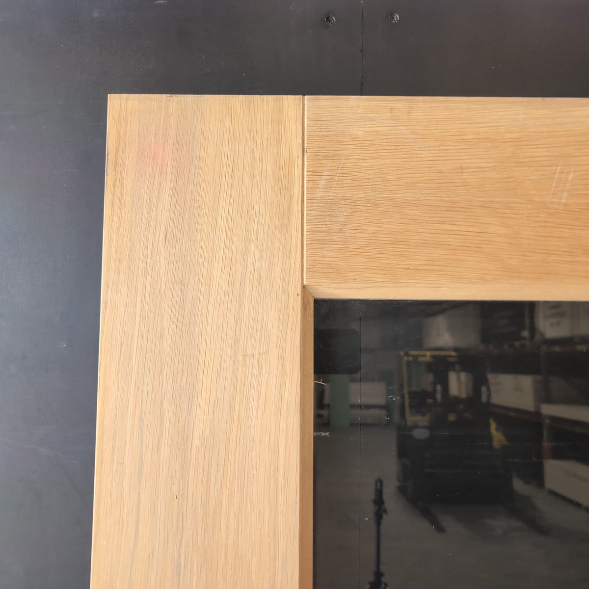 External Timber Door - 2340h x 1020w Solid Core w/ 1 X Clear Glass (AWOWS21) *Factory 2nd* 30799
