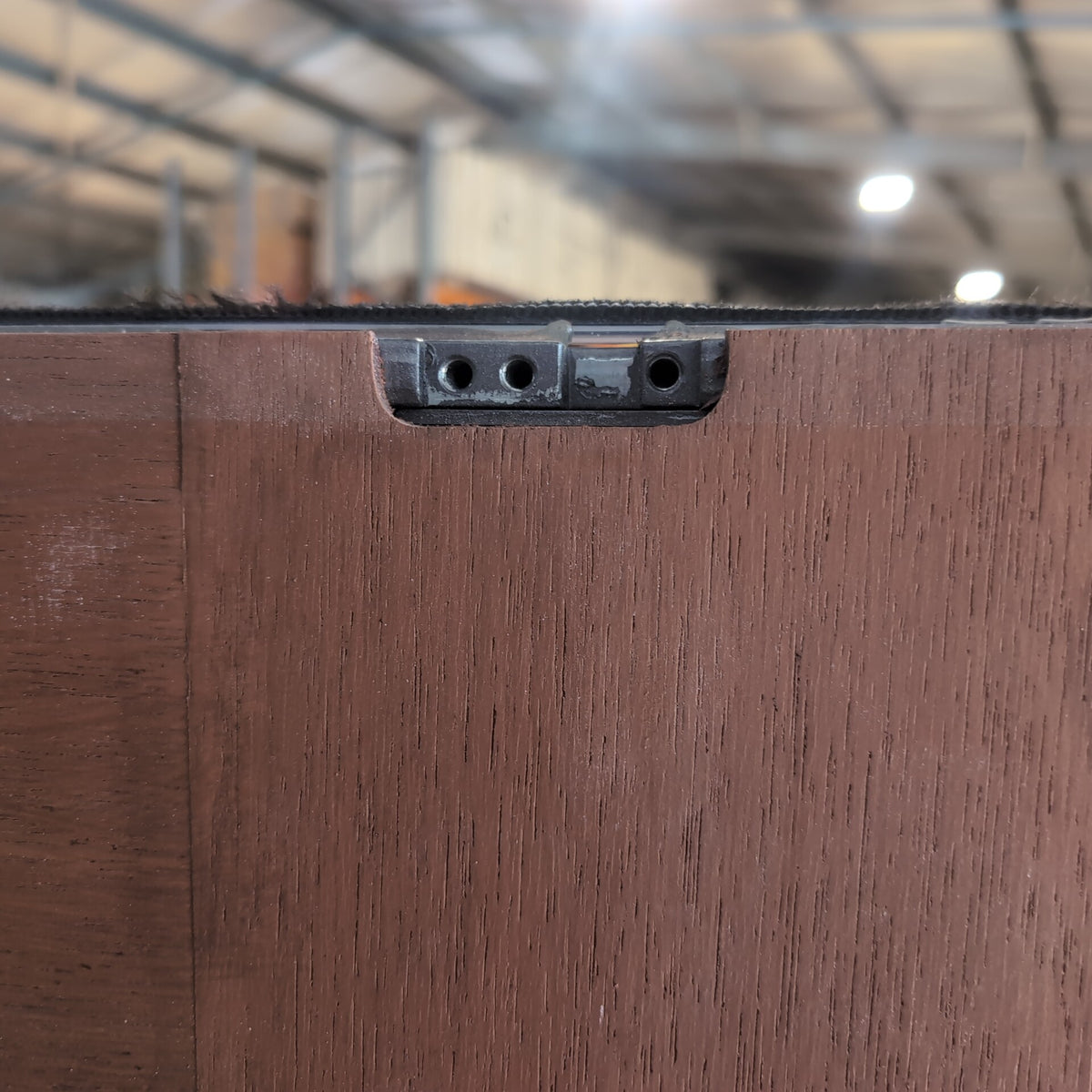 External Timber Door - 2340h x 1200w Solid Core w/ 5 X Clear Glass (INFWS 5VG) *Factory 2nd* 30800