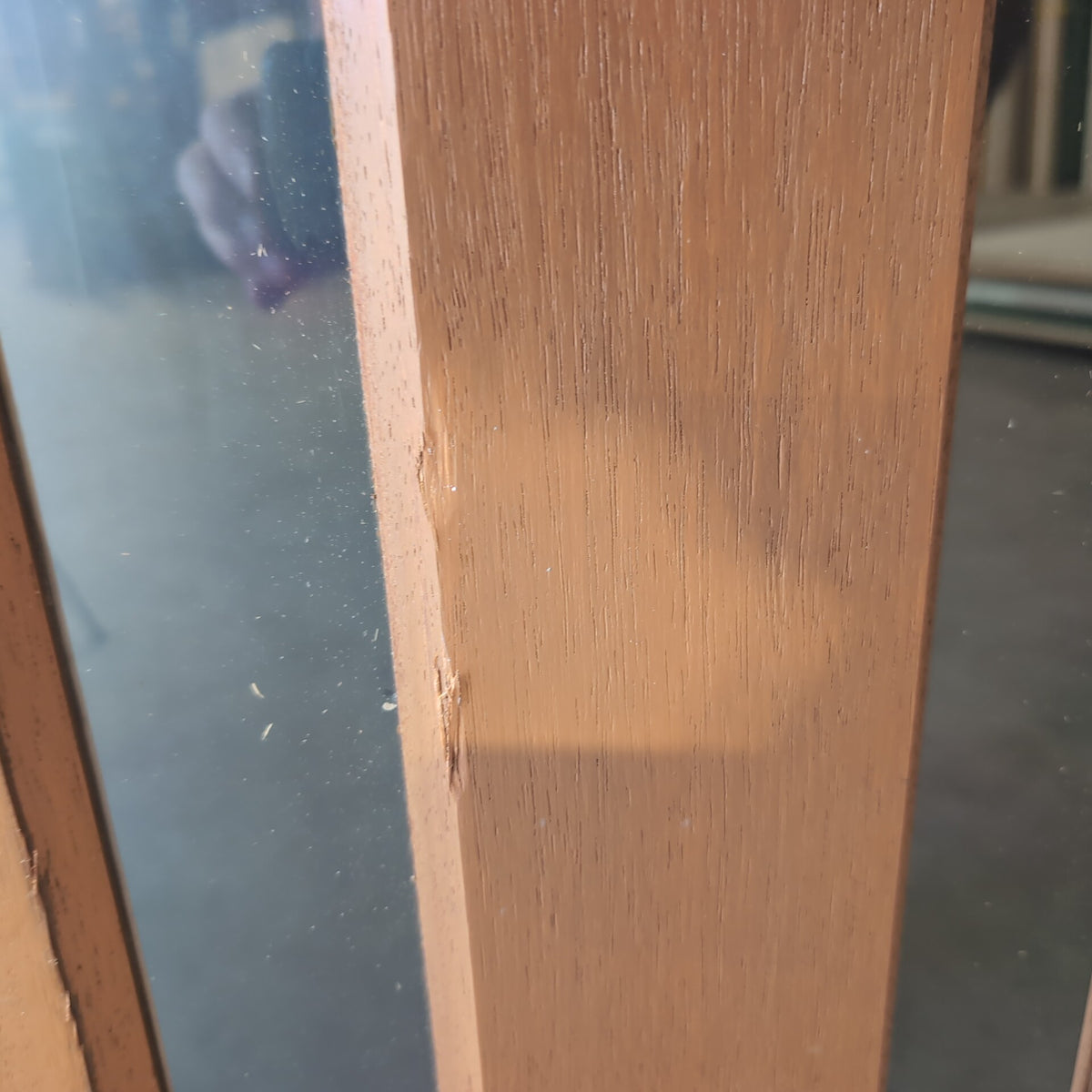 External Timber Door - 2340h x 1200w Solid Core w/ 5 X Clear Glass (INFWS 5VG) *Factory 2nd* 30800