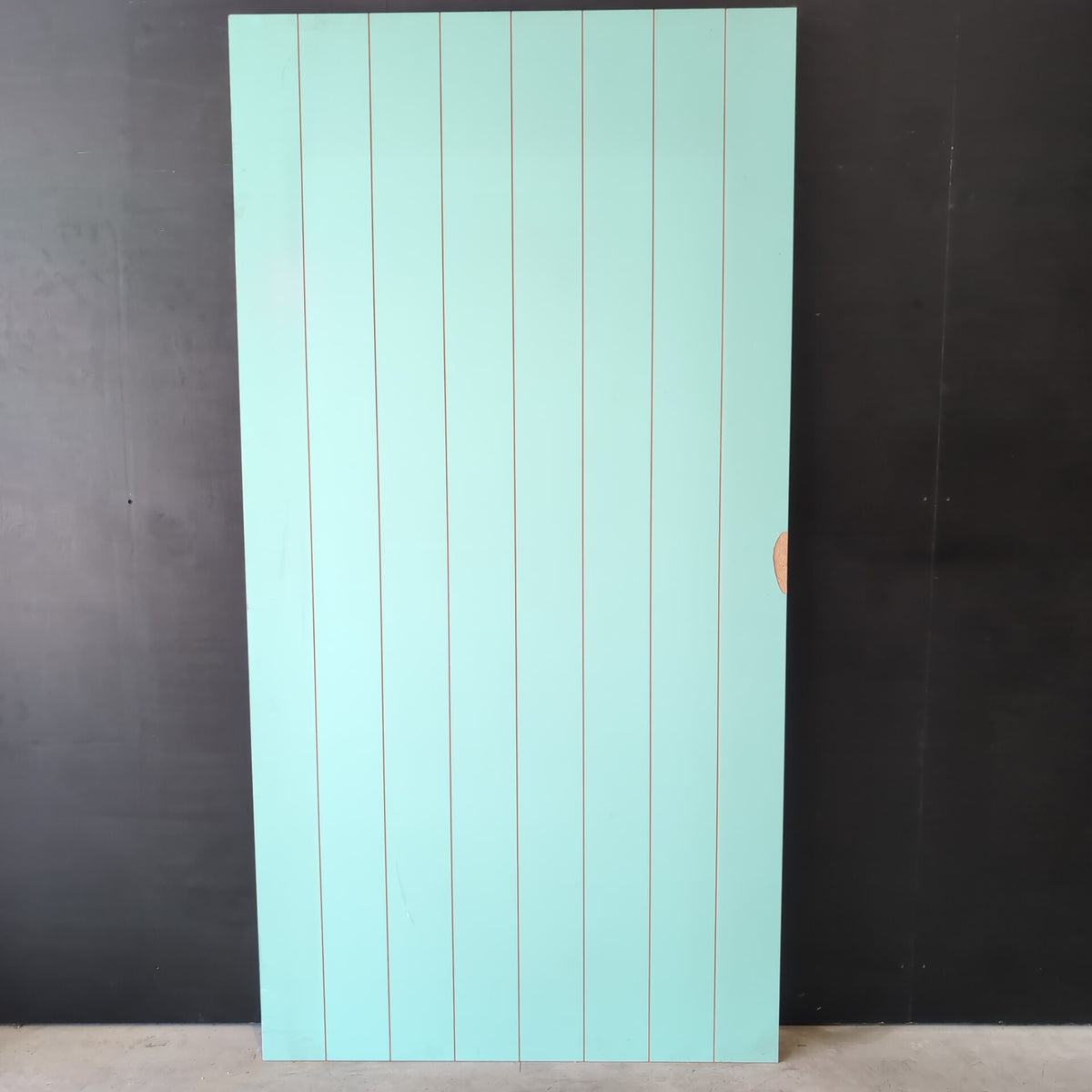 External Timber Door - 2340h x 1200w Hollow Core w/ Pattern (DECO 4S) *Factory 2nd* 30803