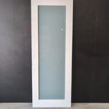Internal Timber Door - 2340h x 870w Semi-Solid w/ 1 X Obscure Glass (PMOD1GT) *Factory 2nd* 30806