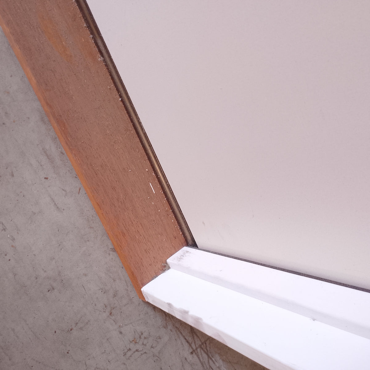 Internal Timber Door - Pre-Hung in a 2100h x912w Frame Hollow Core w/ Pattern (HAG9) *Factory 2nd* 30819