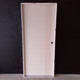 Internal Timber Door - Pre-Hung in a 2080h x912w Frame Hollow Core w/ Pattern (HAG9) *Factory 2nd* 30819