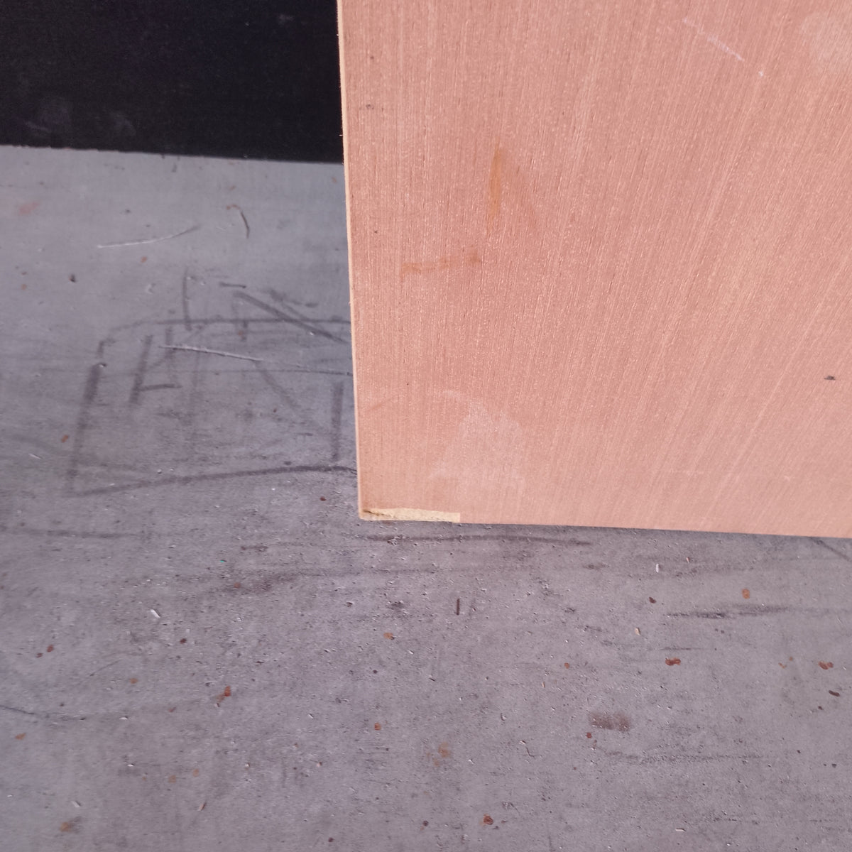 External Timber Door - 2336h x 1020w Solid Core w/ 4 X Clear Glass Timber Veneer (PMAD104) *Factory 2nd* 30828